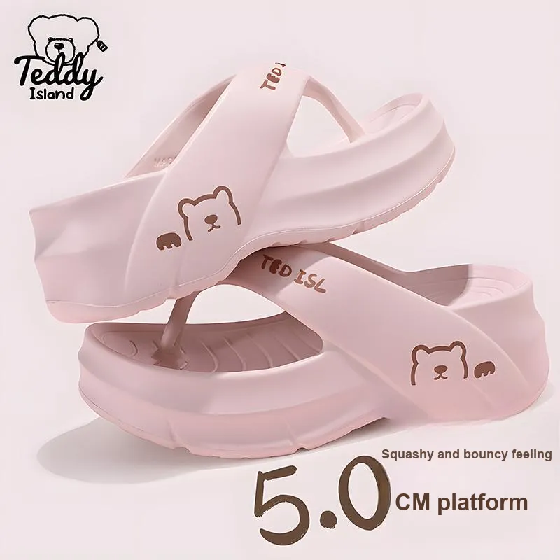 TEDDY ISLAND Slippers / Home Slippers-5
