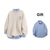 Apricot (Angry Face)+Sky Blue[Shirt]