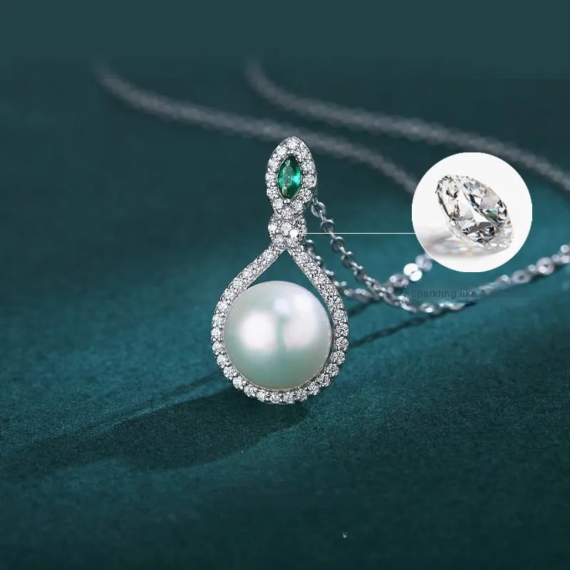 LAOMIAO Pearl Necklaces Women's-4