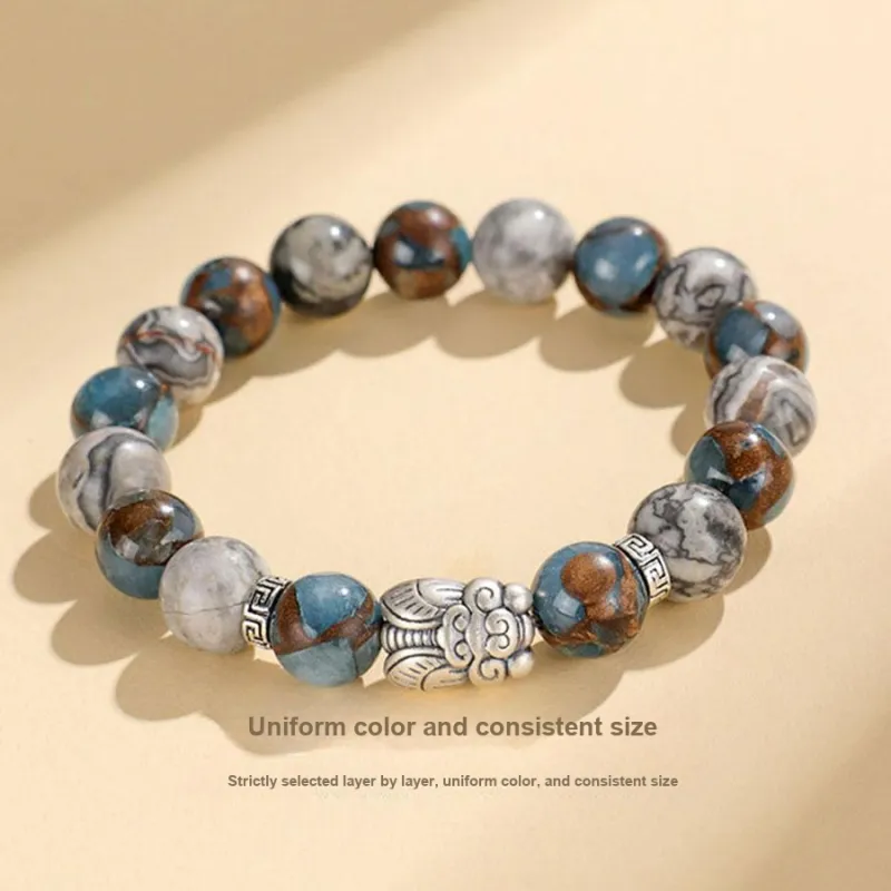 Master Kim Malachite Bracelets Unisex-4