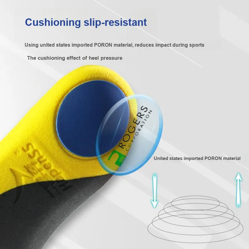 HAPENSS United States Poron Shock Absorbing Mat Insoles Unisex-4
