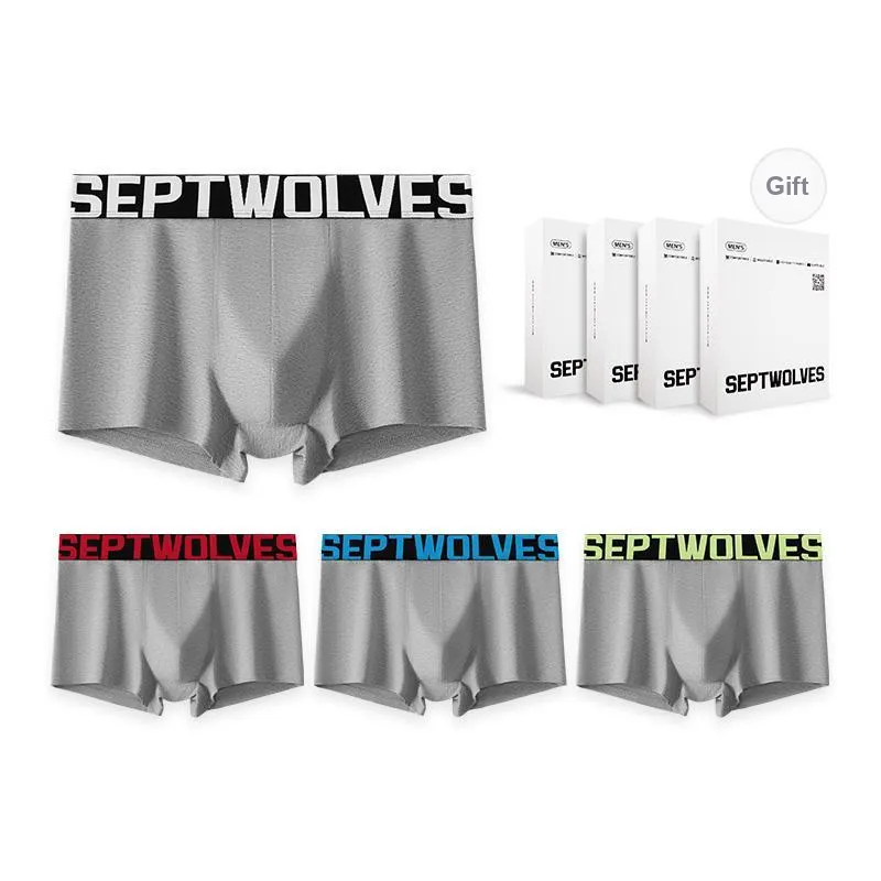 SEPTWOLVES Underpants Men's Gift Box Set Of 4-3