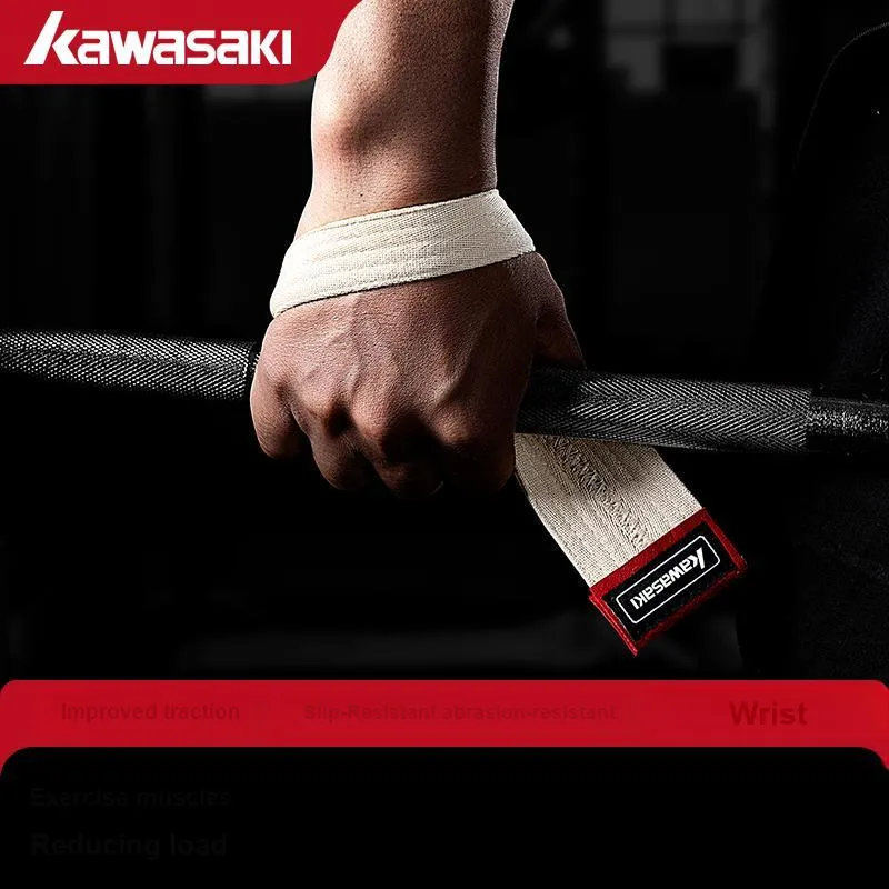 Kawasaki Power Lacing Protective Abrasion Resistant Palm Guard Slip Resistant Breathable Compression White-5