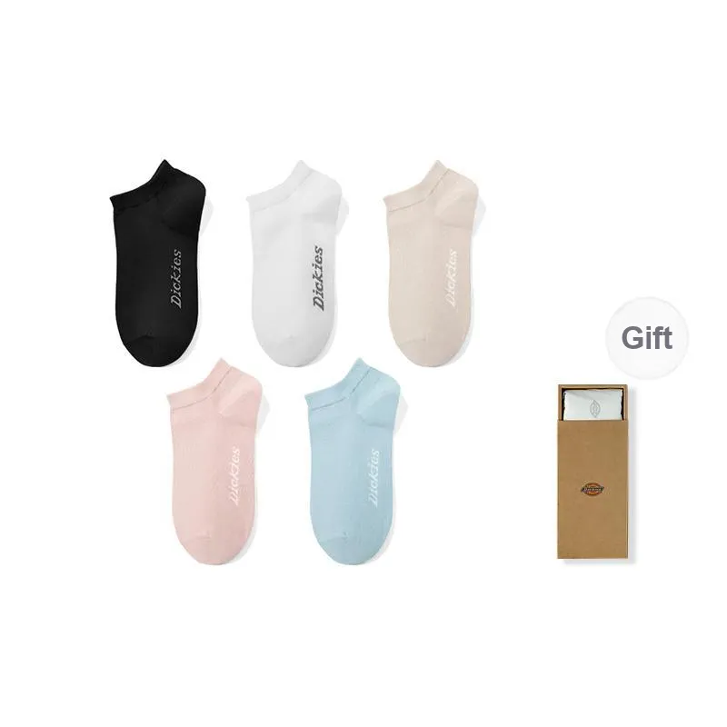 Dickies 95% Cotton Slip Resistant Invisible No Show Socks Unisex Gift Box Combination-62