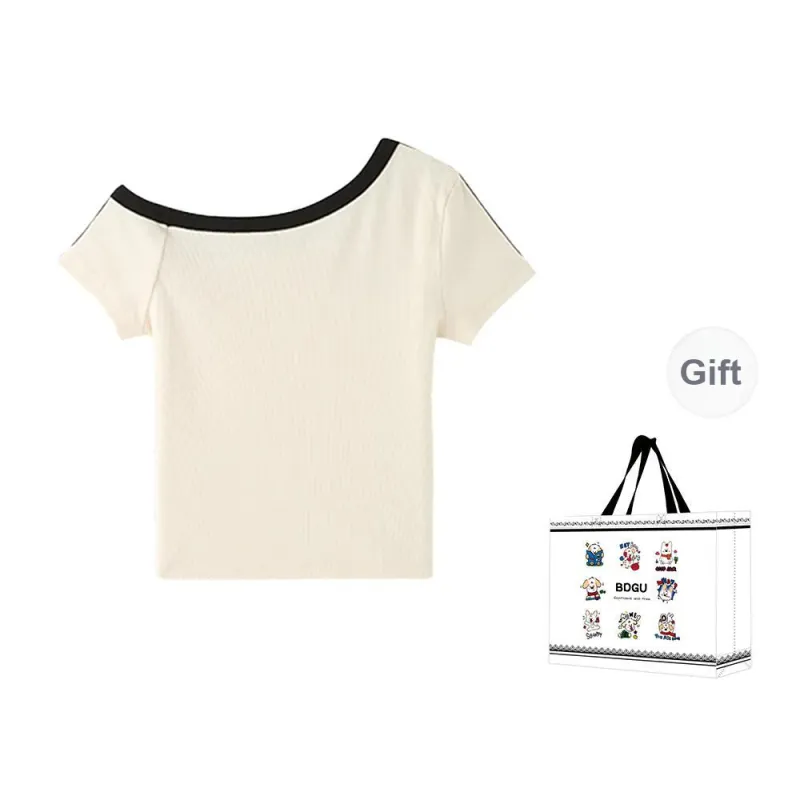 BDGU T Shirts Women's White-1