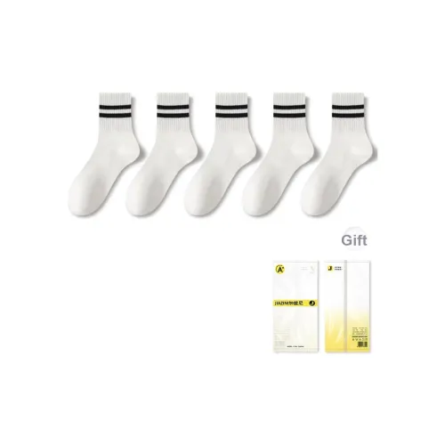 JIAZINI Носки Crew Унисекс упаковка из 5 пар