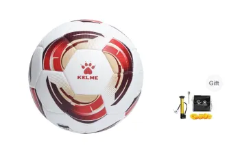 KELME Size 5 Ball Soccer Seamless Thermal bonding Red Gold
