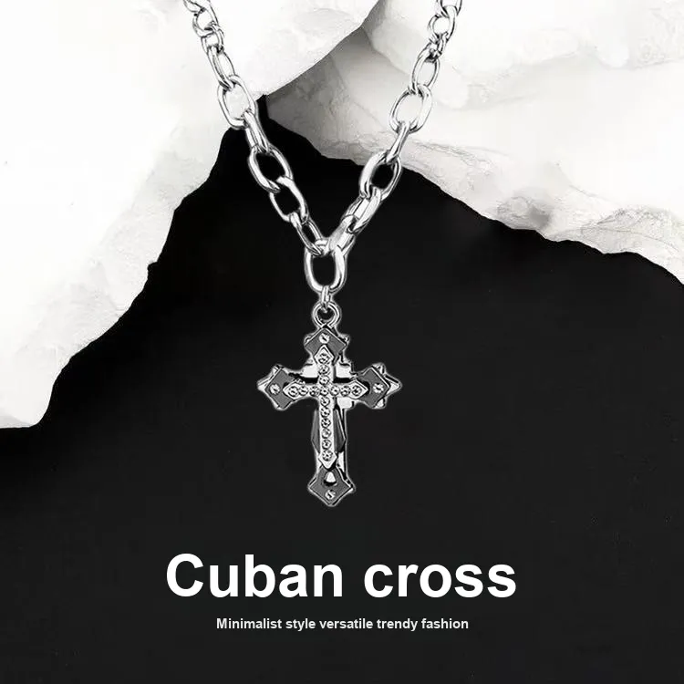 Mr. Shang Titanium Steel Material Accessory Necklaces Men's-1