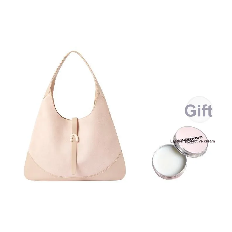 AMAZING SONG Cow Leather Combo Bag, Shoulder Bag, Handbag Small Size Women's