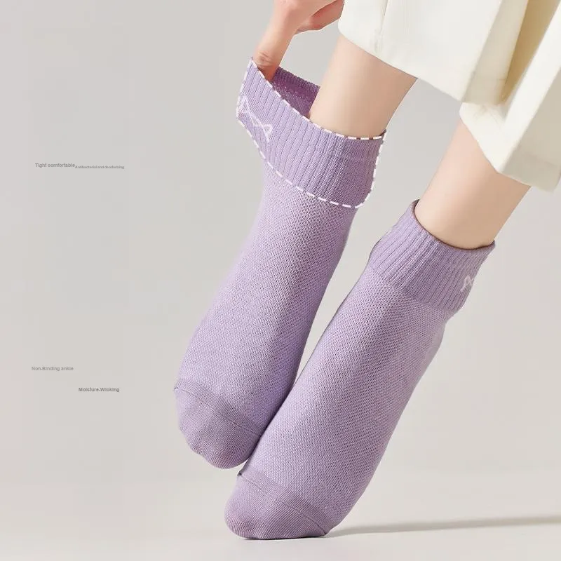 MIIOW Ankle Socks Women's 5 Pack-22