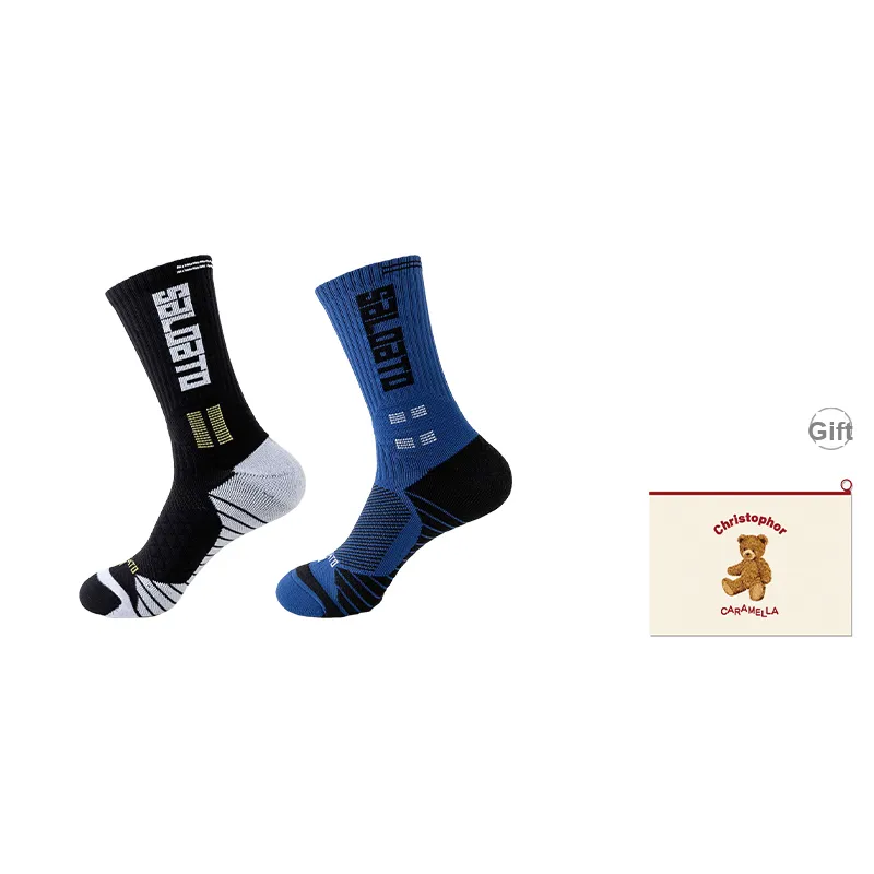 Caramella Basketball Socks Men's Shopping Bag Combo Set-16