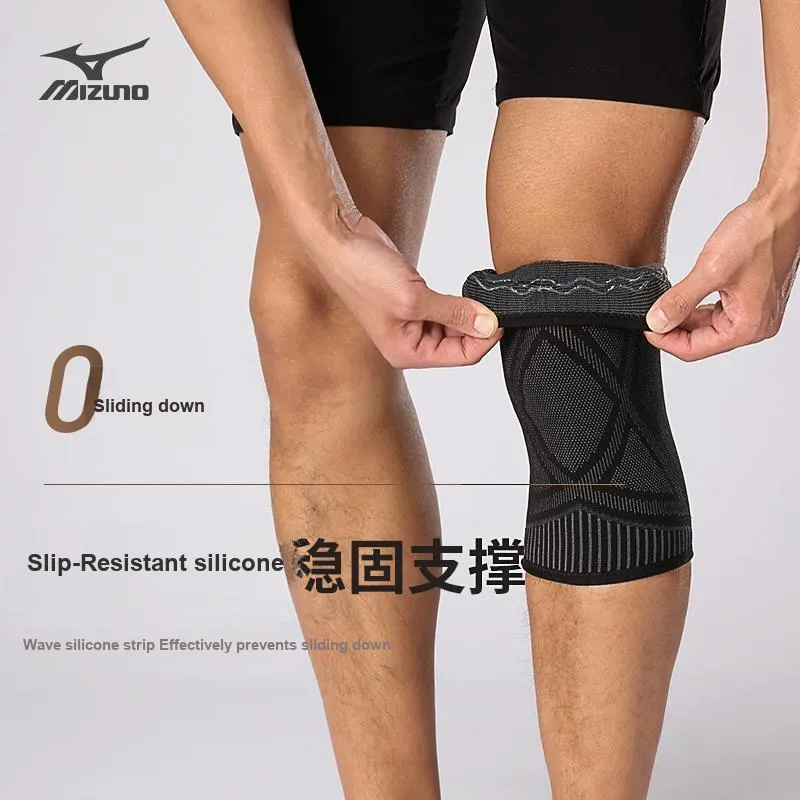 Mizuno Knee Pads Fitness Hiking Volleyball Mountaineering Basketball Badminton Soccer Running Unisex-1