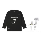 Pikachu Style Black+2 Pack Socks