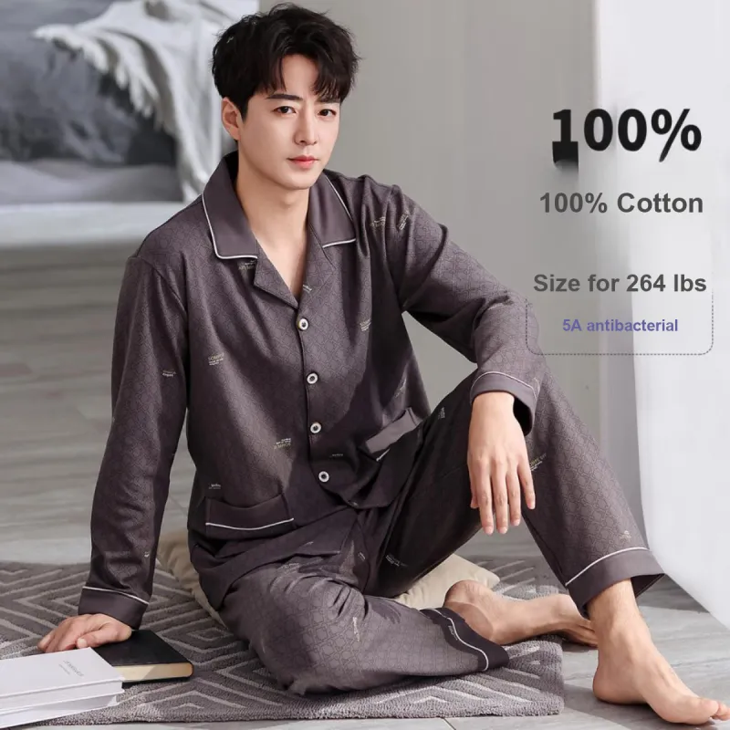 FARO Pajama Set Men's Iron Gray-1