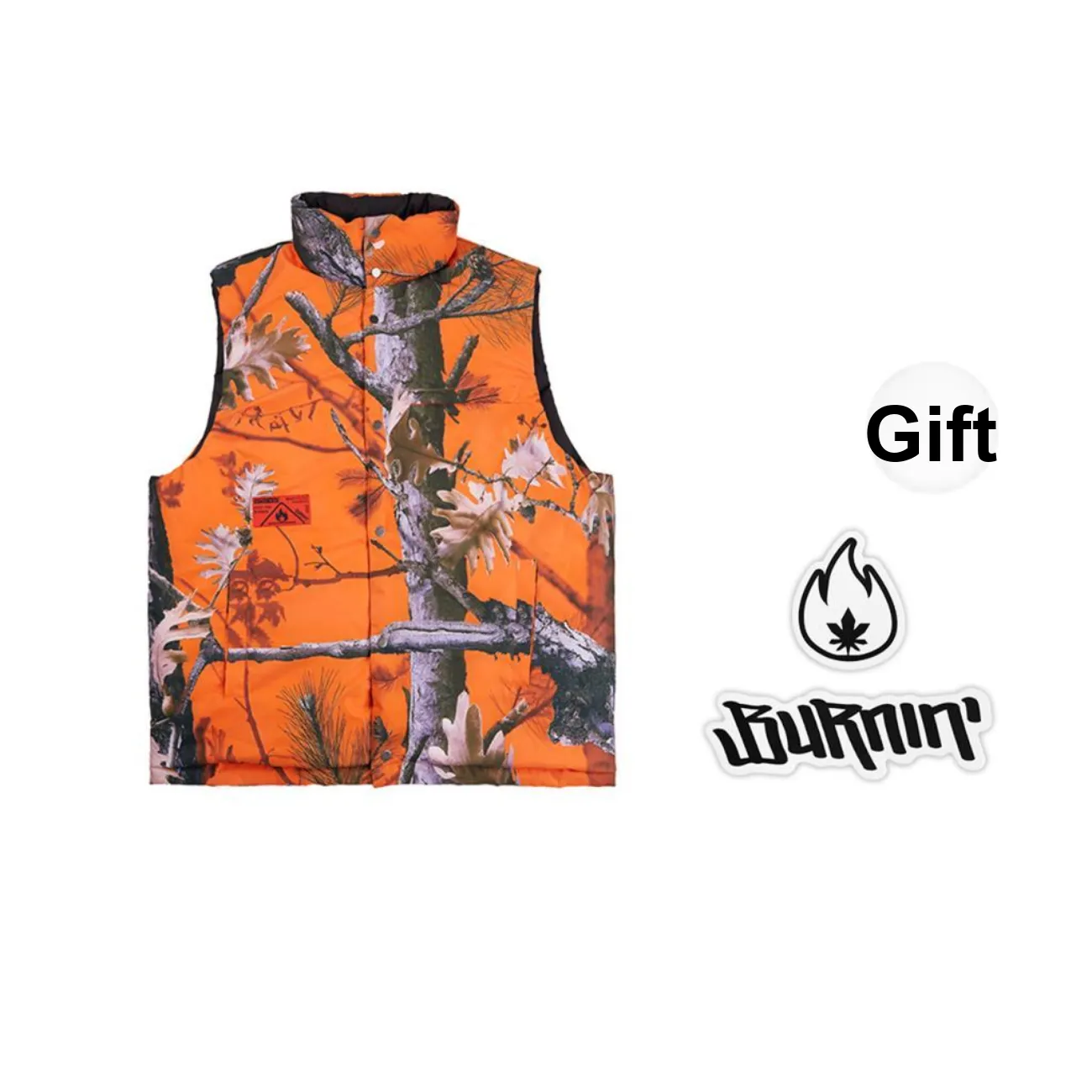 BURNIN Horse Clip Unisex Orange