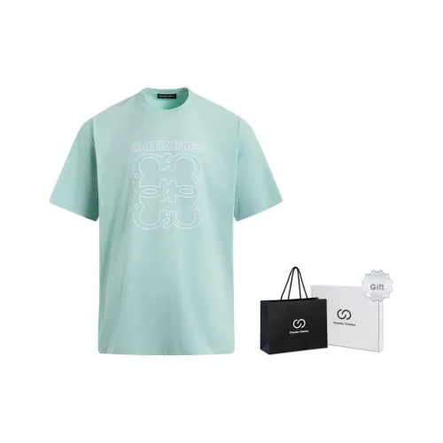 Chester Charles T Рубашка Мужская Зеленая