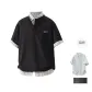 Black (Comes with White Blue Shirt+Brooch)