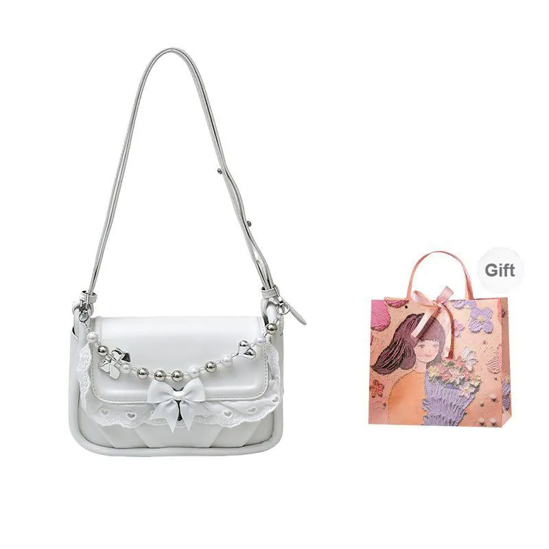 PARK DANCE PU Shoulder Bag Regular Women's Pink/Purple/White/Green/Black-9