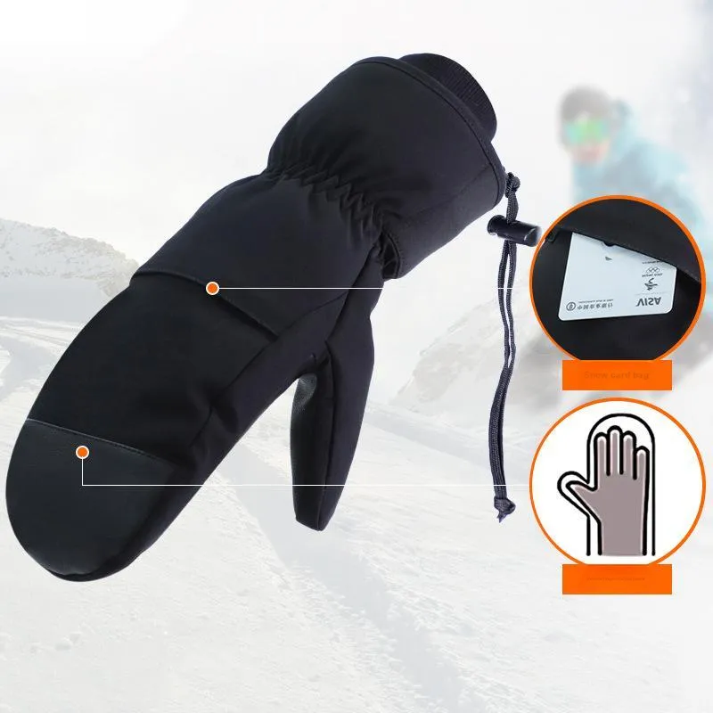 TANLU Skiing Arm Warmer Outdoor Mittens Unisex-1
