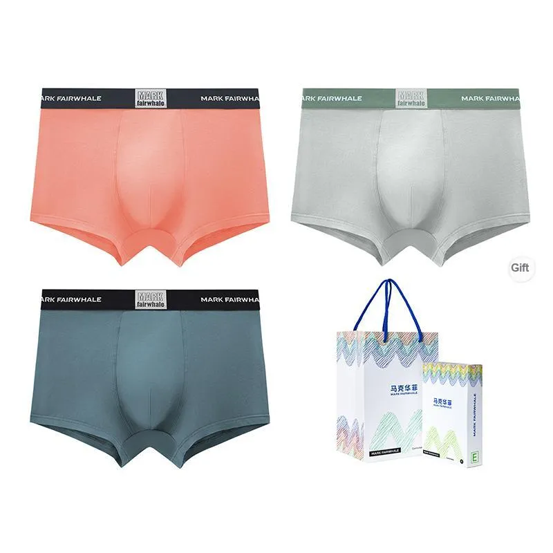 FAIRWHALE Underwear Gift Box Men's Shopping Bag 3 Pack-16
