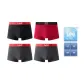 Dark Gray+Dark Gray+Black+Red (Box 4 Pack)