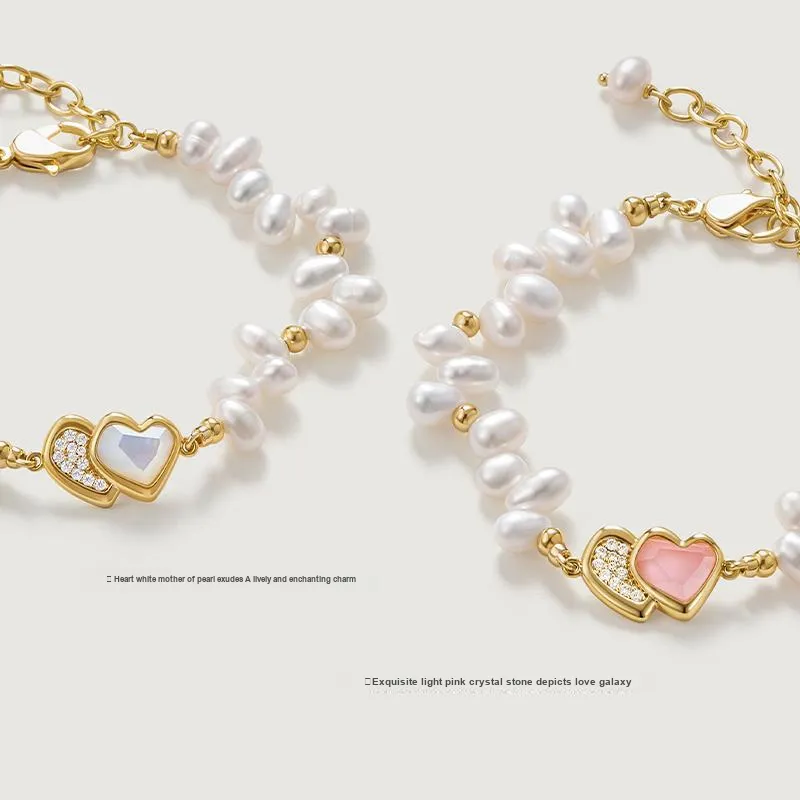Amber Lollipop AMOUR Collection Pearl Bracelets Women's-1