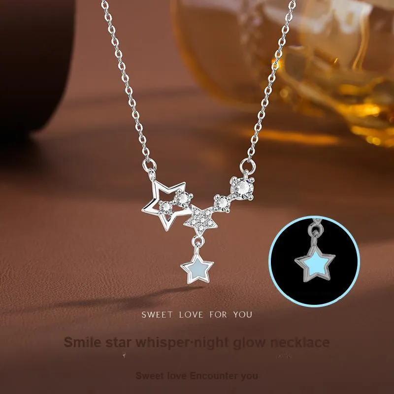 MOVER S999 Fine Silver Necklaces Women's-3