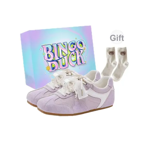 BINGO DUCK Slip-resistant и дышащие низкие кеды для скейтбординга женские