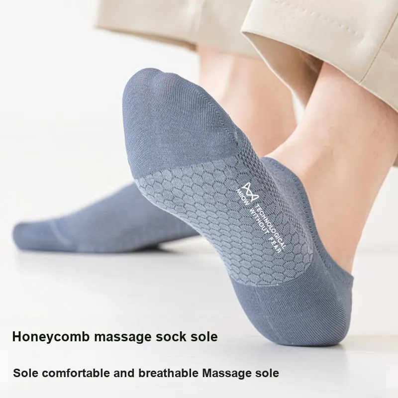 MIIOW No Show Socks Men's 5 Pack-10