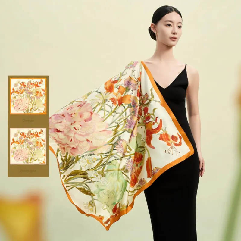 Huang Yongyu X WENSLI Silk Scarves Unisex-3