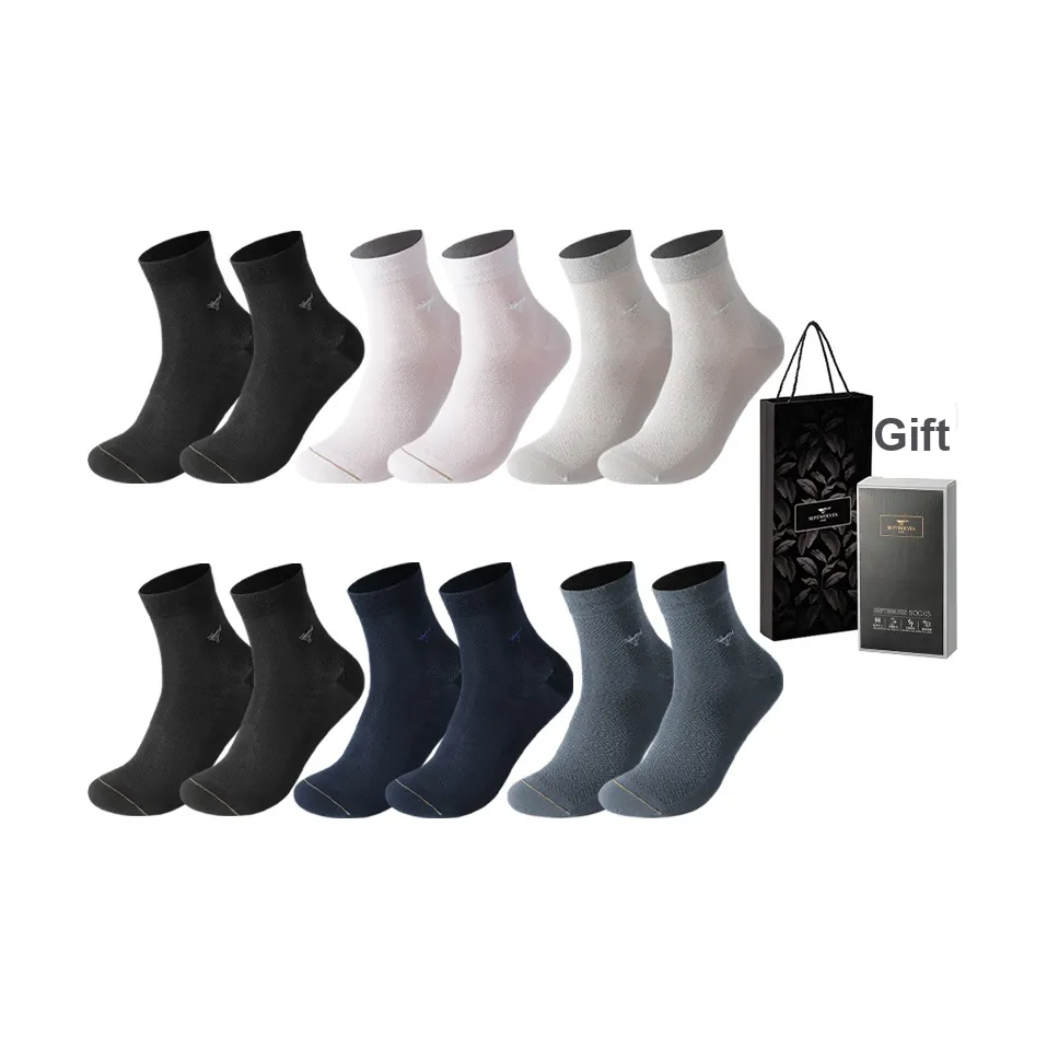SEPTWOLVES Men Mid Calf Socks