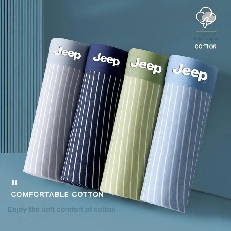 Jeep Underpants Men's 3 Pack Gift Box Sets-1