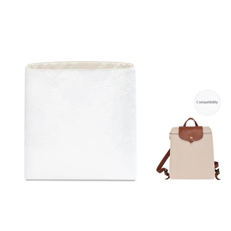 FANJI DuPont Paper Liner Bag For Organizing And Storage Unisex Steamed Chestnut/Meteorite Gray/Peach Pink