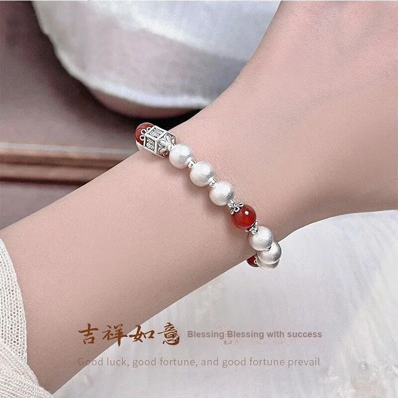 Silver Arashi Sterling Silver Bracelet 999 Fine Silver Unisex-2