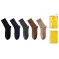 [5 Pack]Black+Dark Blue+Dark Gray+Coffee+Light Coffee