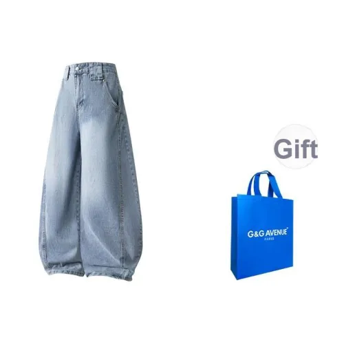 G G AVENUE Blue Unisex Jeans
