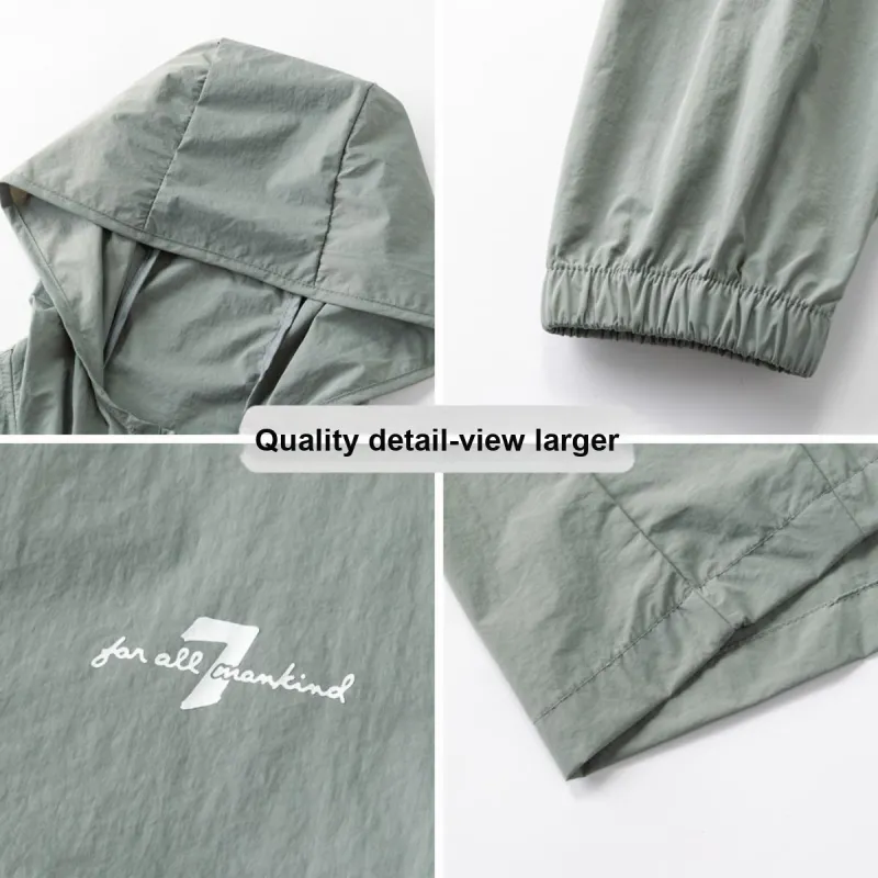 7 FOR ALL MANKIND Breathable Sun Protection Sun Protection Clothing Men's-8
