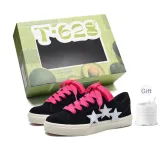 Black (Rose Red+White Shoelace)[Premium Upgraded-More Comfortable and Durable-Store Manager's Recommendation]