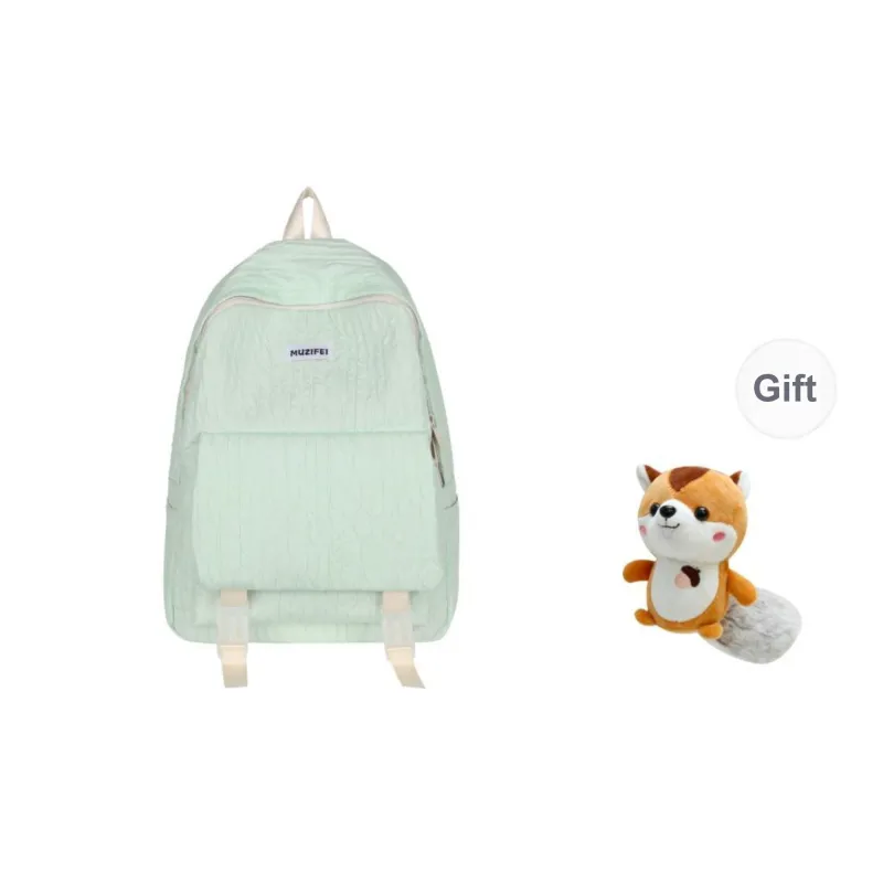 URBAN FOREST Polyester Backpack Unisex Sky Blue/Yellow/Green/Pink/Black-11