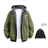 Army Green+Black Sweatshirt