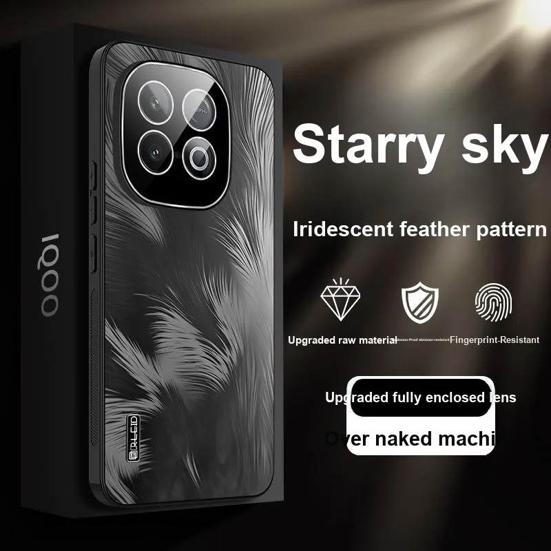 YUBEN PC Material Electroplated Matte Phone Cases Compatibility With IQOO Neo10/9/Z10 Turbo/Pro/SPro/+-2
