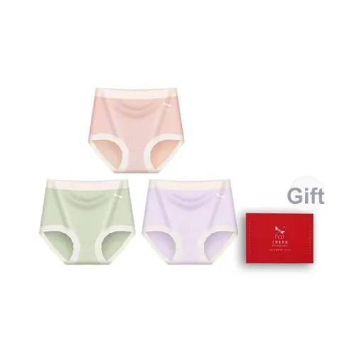 RED DRAGONFLY Модал Трусы Женские Коробка 3 Пачки