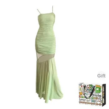 OURUOKE Slip Dresses Women's