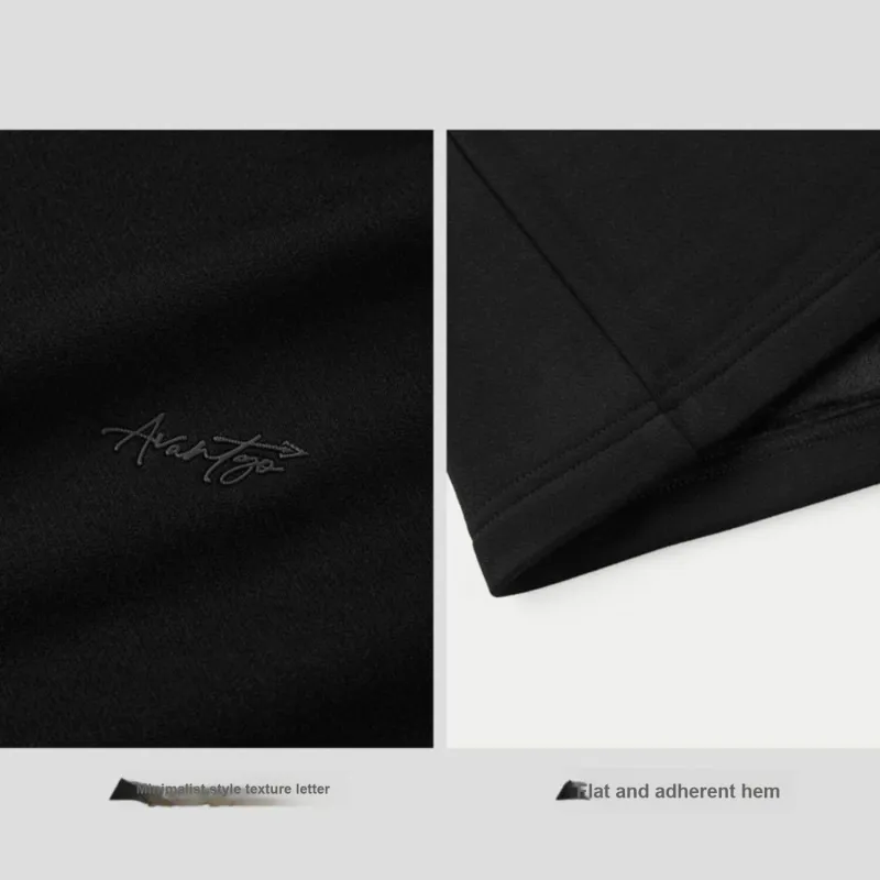 HLA Long Sleeved Polo Shirt Men's-5