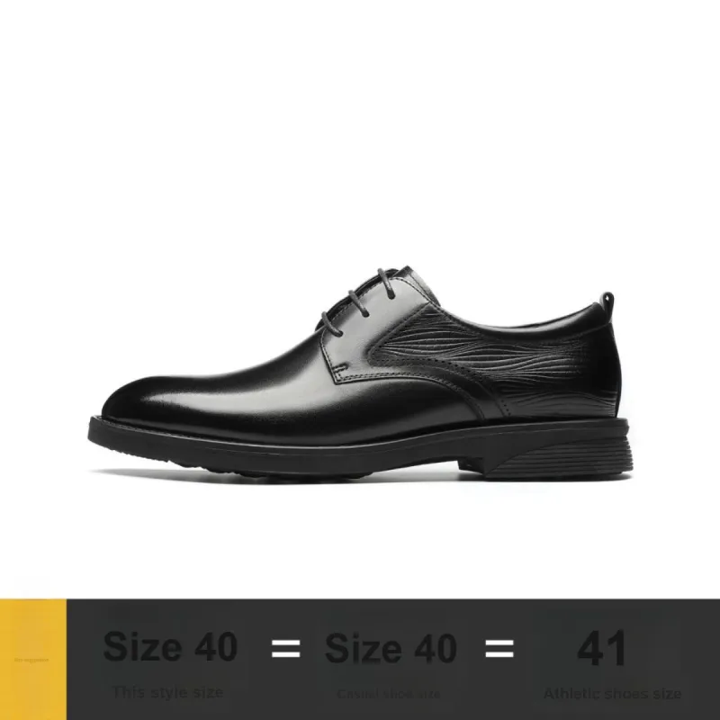15 MINS Dress Shoes Men's Black-6