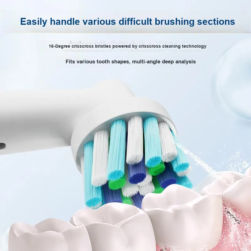 EIYEAH Compatible With Braun OralB Electric Toothbrush Head Toothbrush Heads All Replacement Heads-13