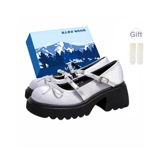 Fawn Miri Квадратный каблук Туфли Мэри Джейн Женские