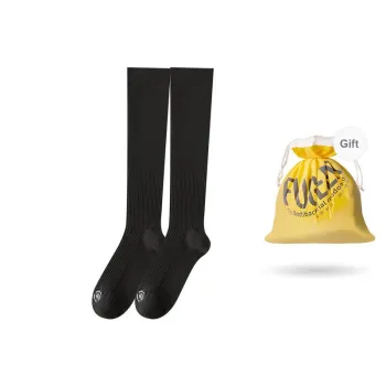 FUGEER Knee-High Socks Women's Combo Set
