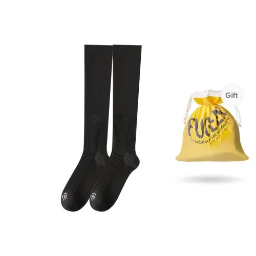 FUGEER Knee-High Socks Women's Combo Set