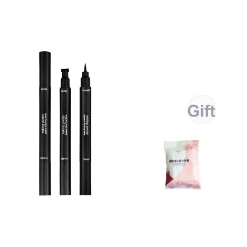 MKING PRETTY Двойная головка Eyeliner Pen Легко смешивается Быстросохнущий Smudge PROOF Водонепроницаемый и устойчивый к поту